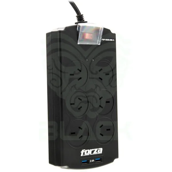 Prot.forza 1250j/2200w 6 Iram Puertos USB-220V
