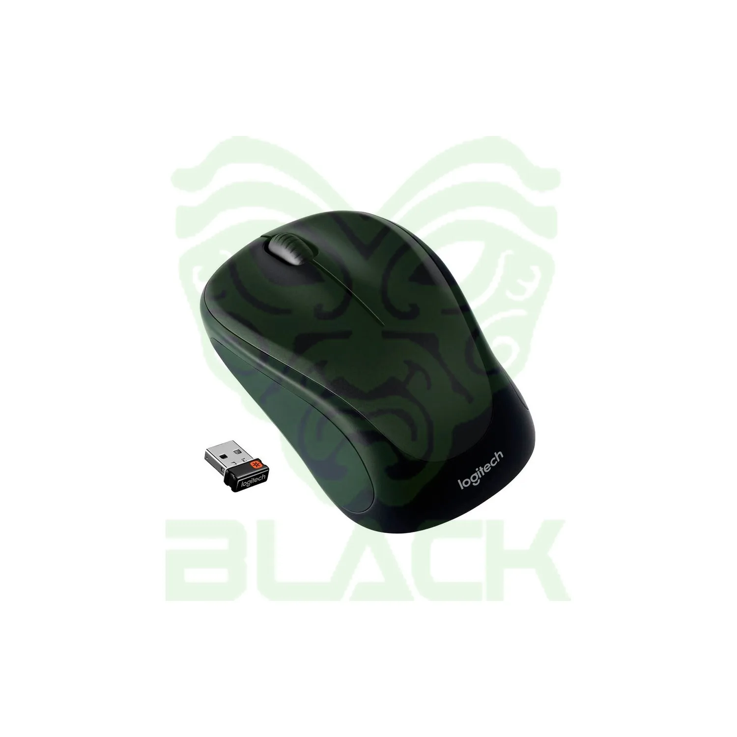 Mouse Logitech M317 Black Wireless 2.4GHz