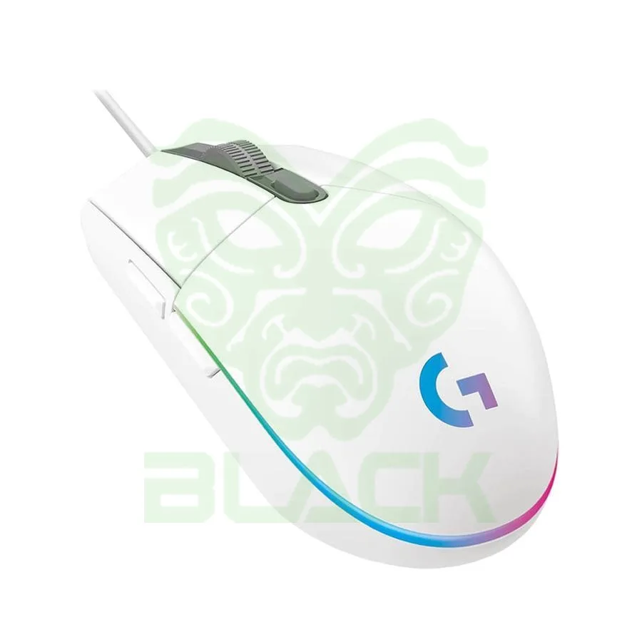 Mouse Logitech C/Cable G203 Blanco Gaming