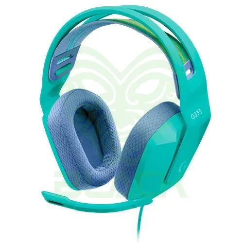 Headset Logitech G335 Gaming Mint Plug 3.5mm