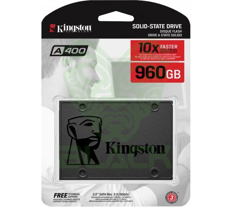 Disco Sólido SSD Kingston 960GB A400 500MB/S