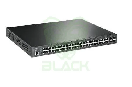 Switch Tp Link 48 Puertos Gigabit L2 Adminis. 4sfp Poe+