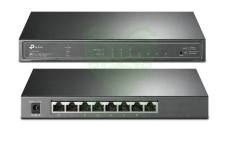 Switch Tp Link 8 Puertos Smart 4 Poe+ Y 4 Poe G