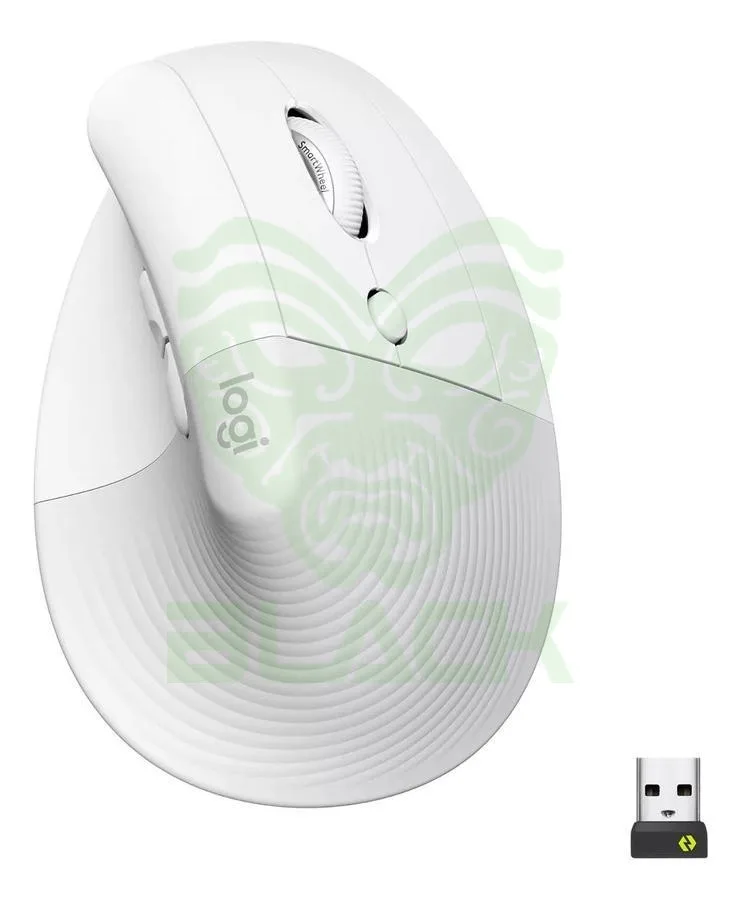 MOUSE LOGITECH LIFT VERTICAL WHITE WIRELESS 2.4GHZ - BT