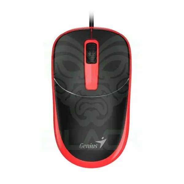 MOUSE GENIUS DX-123 USB BLACK/RED