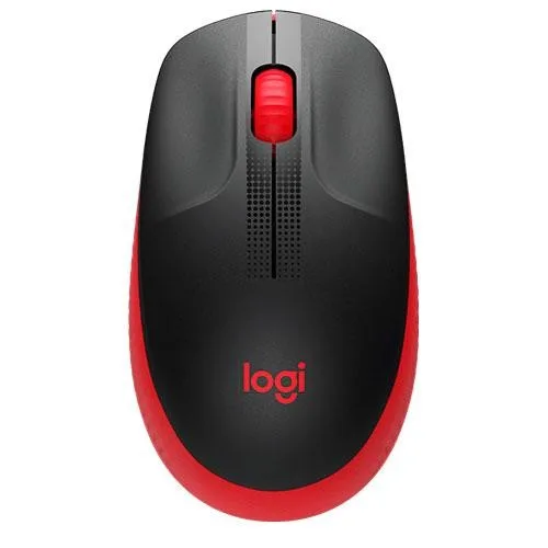 Mouse Logitech M190 Red Wireless 2.4GHz
