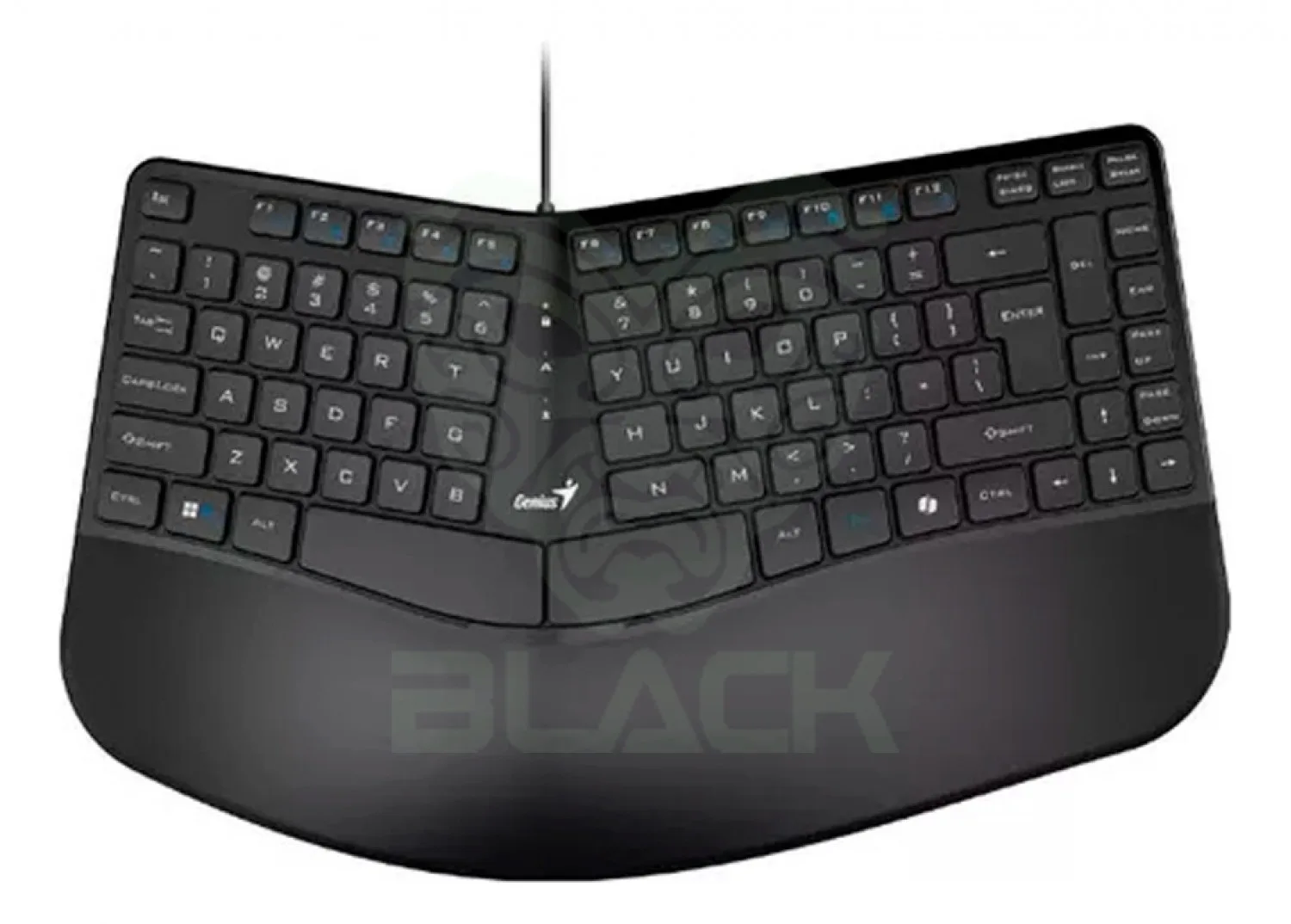 Teclado Curvo Ergonomico Genius Ergo KB-700 Black USB