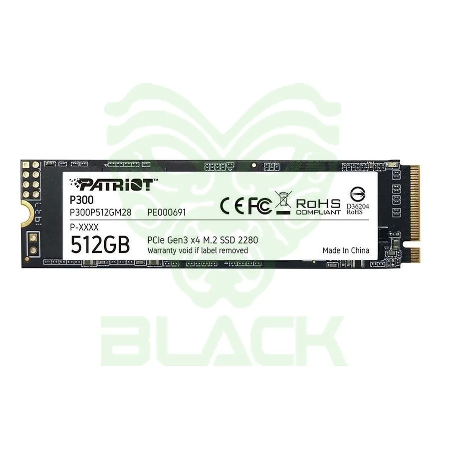 Disco SSD Patriot P300 512GB M.2 Pci-e