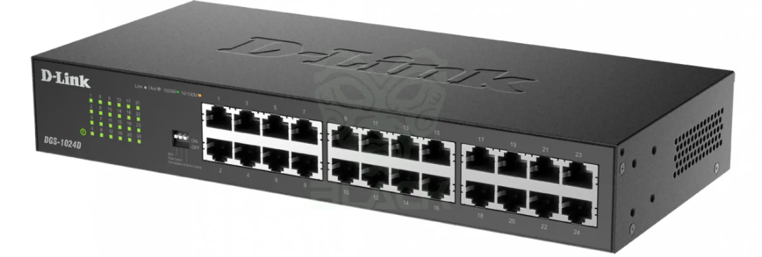 D-link Switch DGS-1024D 24-PORT 10/1001000mbps Unmanaged
