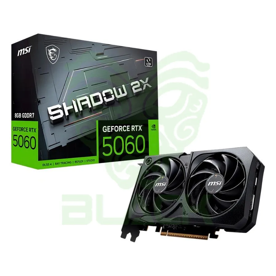 PLACA DE VIDEO MSI GEFORCE RTX 5060 SHADOW 8G