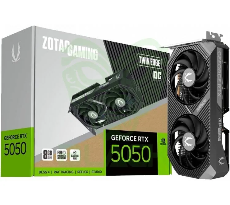 Placa De Video Zotac Geforce Rtx 5050 8GB Gddr6 Twin Edge Oc