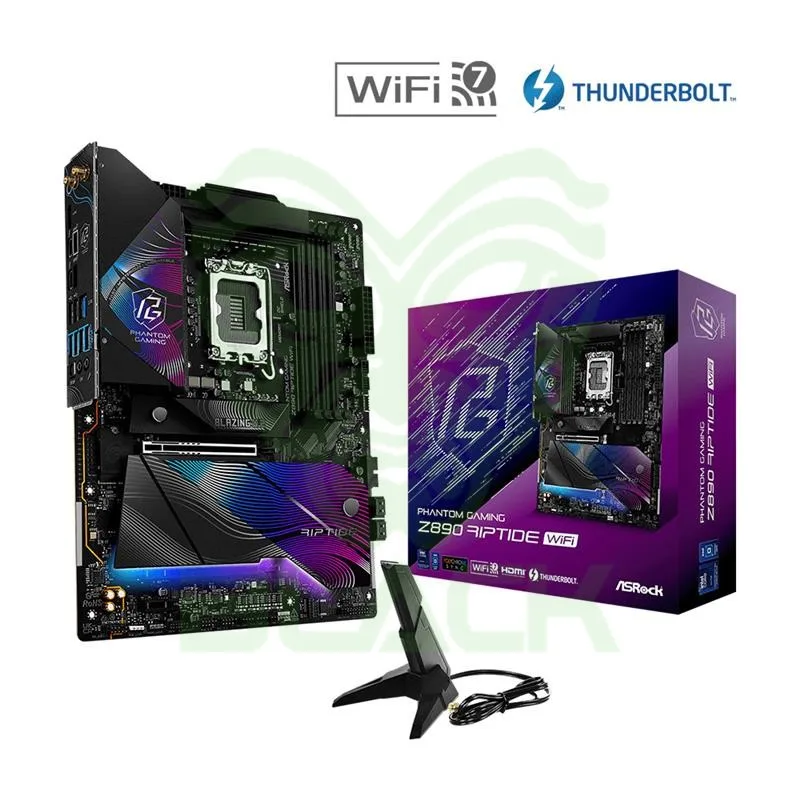 Motherboard Asrock Z890 Riptide Wi-fi Intel® Socket 1851 12/13/14va. Gen. DDR5