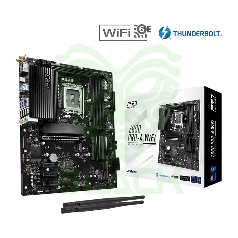 Motherboard Asrock Z890 Pro-a Wi-fi Intel® Socket 1851 12/13/14va. Gen. DDR5