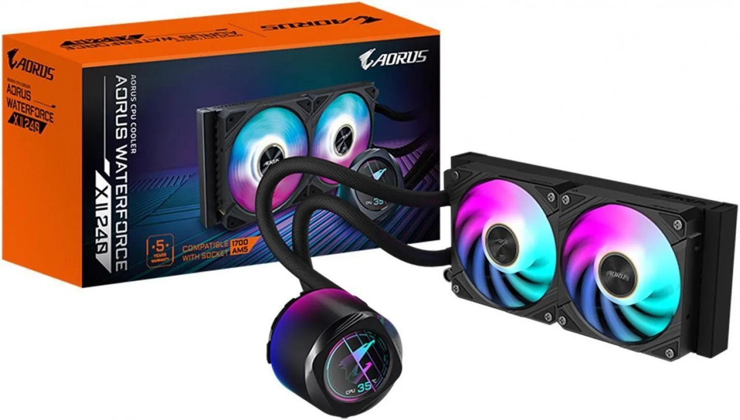 Watercooler Gigabyte Aorus Waterforce X II 240