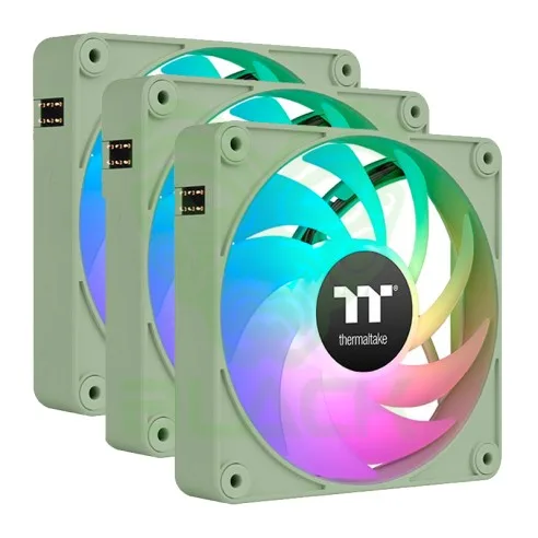 Cooler CPU Thermaltake Ct120 Ex ARGB Sync Matcha Green X3 Fan Pack