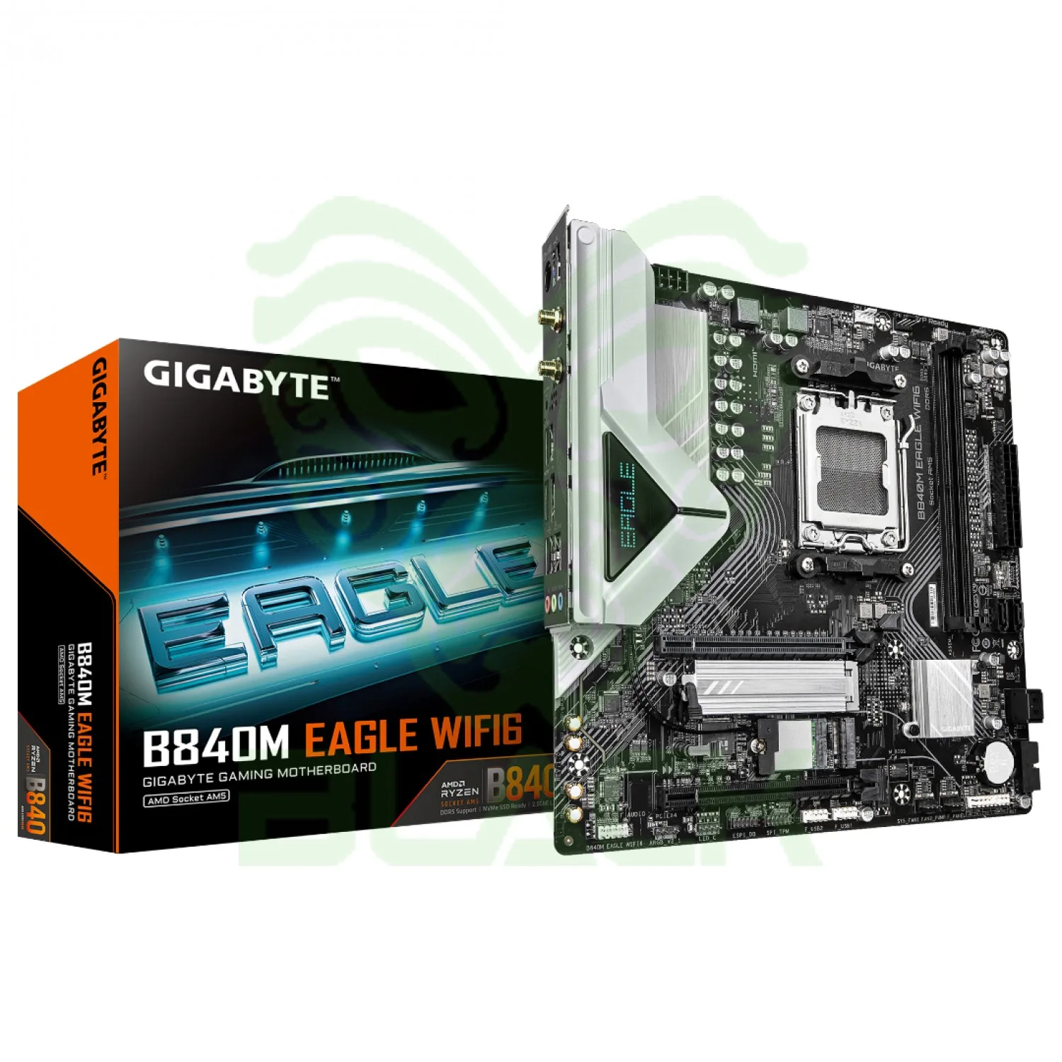 Mother Gigabyte B840M Eagle WIFI6 DDR5 AM5 (Serie 7000/8000)