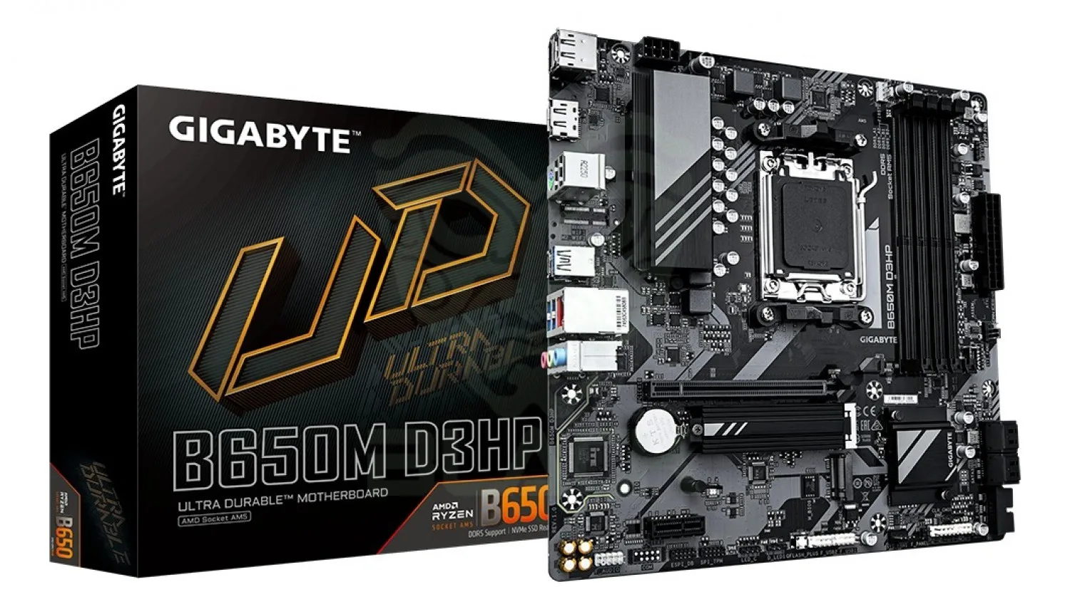 MOTHER GIGABYTE B650M D3HP DDR5 AM5 (SERIE 7000/8000)