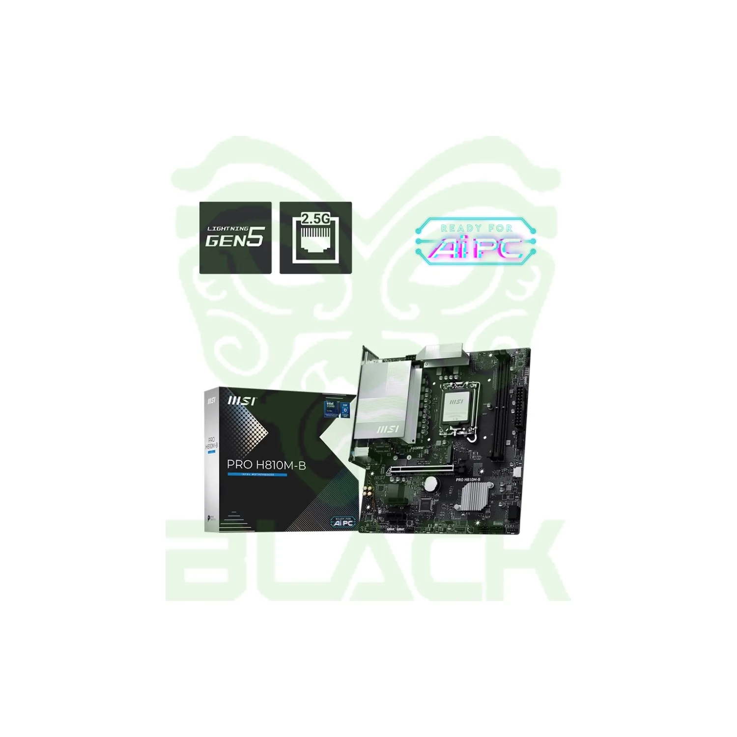 MOTHERBOARD MSI PRO H810M-B LGA 1851 DDR5
