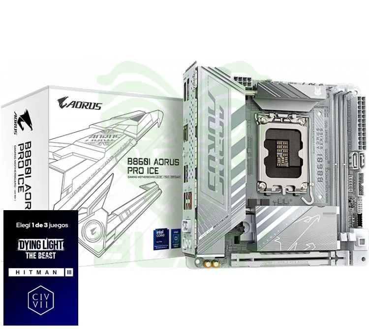 MOTHER GIGABYTE B860I AORUS PRO ICE S1851