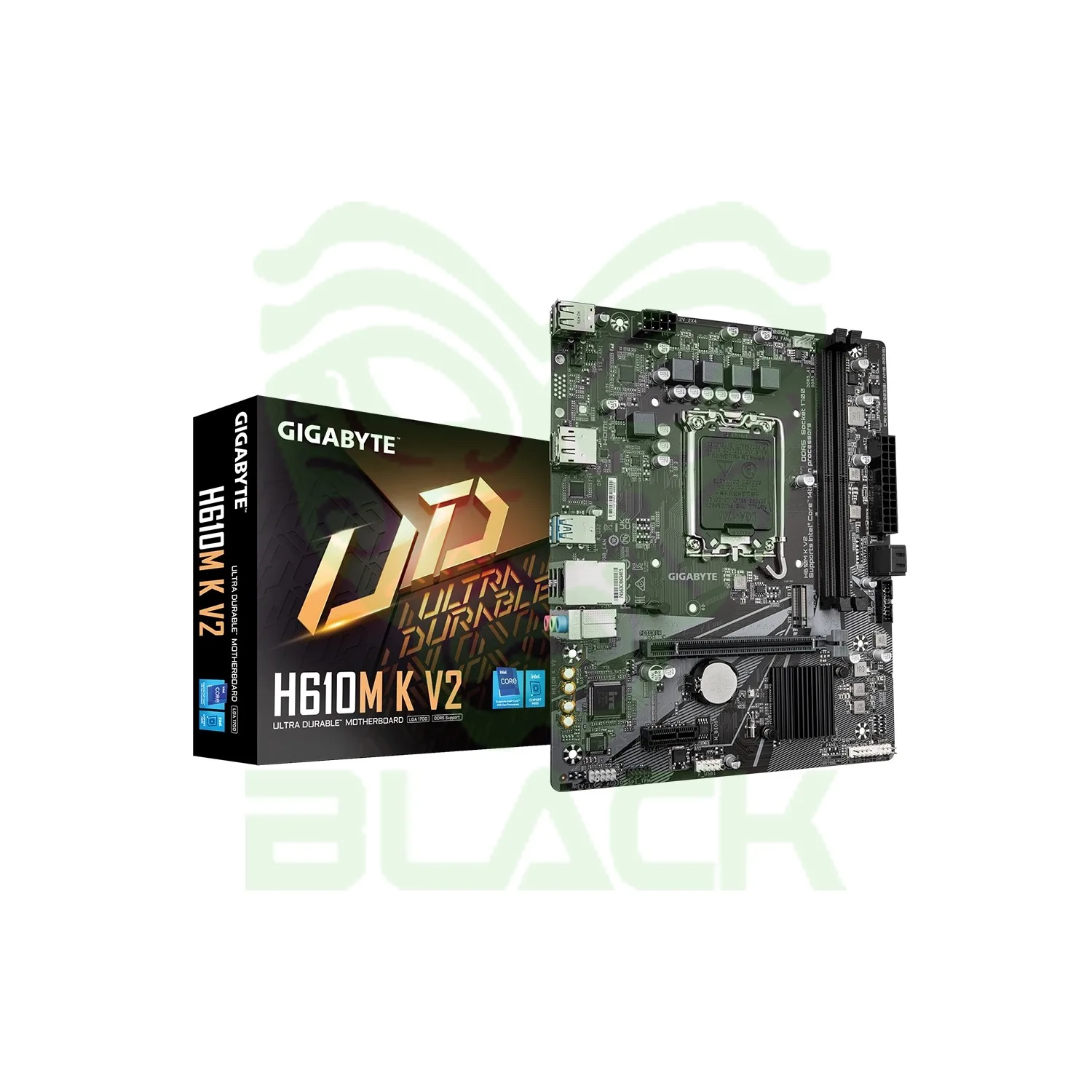MOTHERBOARD GIGABYTE H610M K V2 LGA1700 DDR5