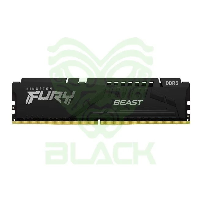 MEMORIA RAM KINGSTON 16GB 6400MHz DDR5 Fury Beast Black Para Pc