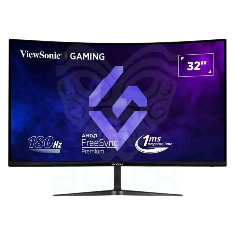 MONITOR 32" CURVO VIEWSONIC VX3218C-2K QHD 1440P 180HZ 1MS FREESYNC