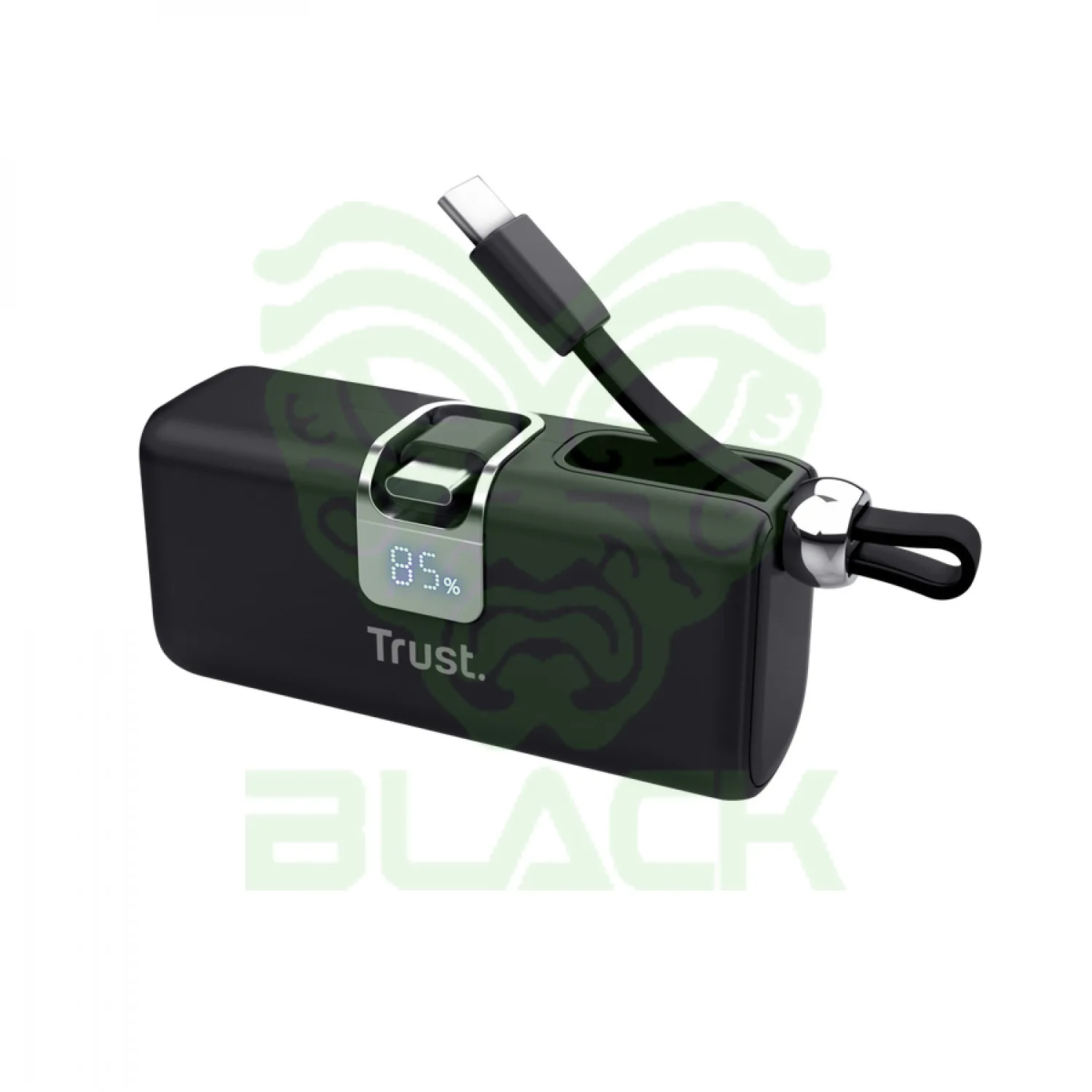 Trust Powerbank Pacto 5000 Pd Pocket Black