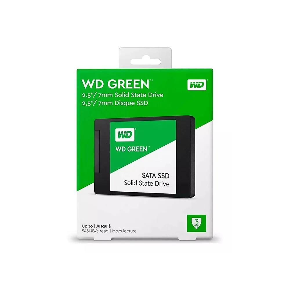 SSD 480GB Wd Green 2.5 545MB/S