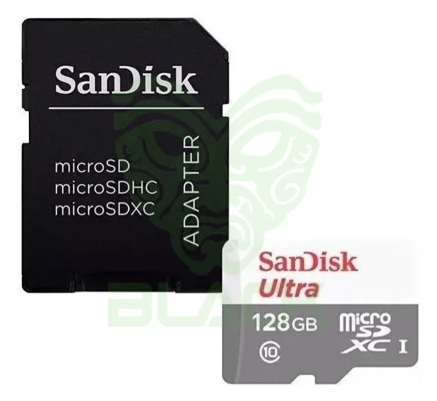 Memoria Microsd Sandisk Ultra 128GB Uhs-i U1 V10 100MB/S C/Adap