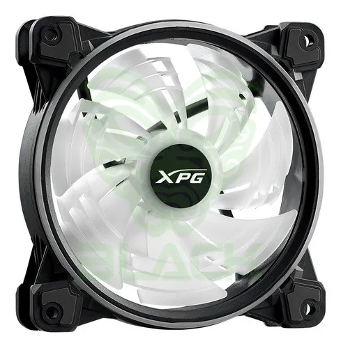 Fan Xpg P/ Gabinete Hurricane 120mm Negro ARGB