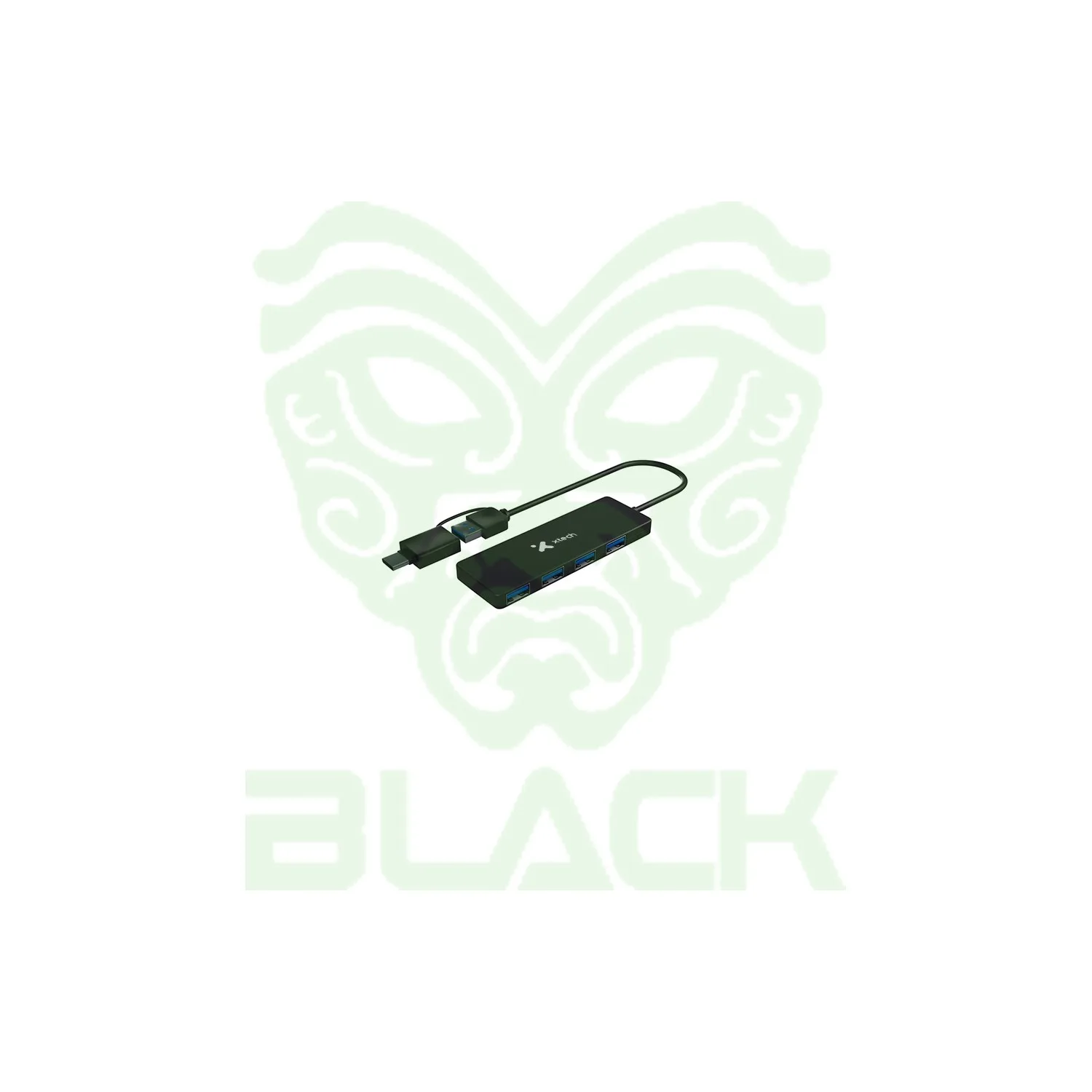 ADAPTADOR XTECH EXTENSION USB 4 PUERTOS 3.0