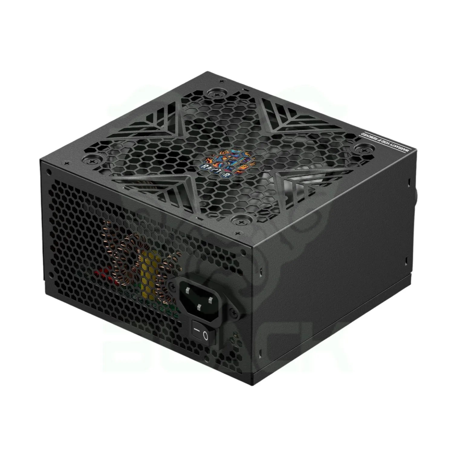 FUENTE RAPTOR VOLT 500W 80 PLUS SILVER NEGRO