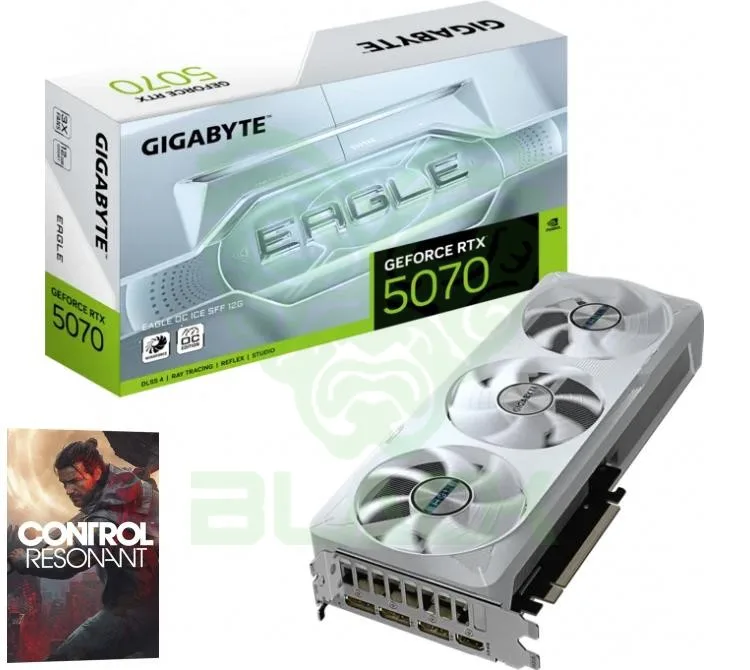 Placa De Video Rtx 5070 12GB Gigabyte Gddr7 Eagle Oc Ice
