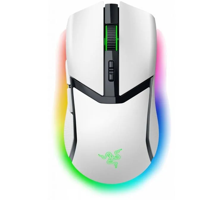 Mouse Razer Cobra Pro Hyperspeed Wireless 2.4GHz Bluetooth Lightwight RGB White 100hs
