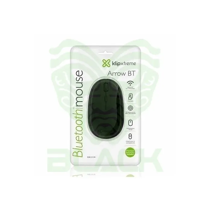 Mouse Klipxtreme Arrow Inalambrico De 4 Botones