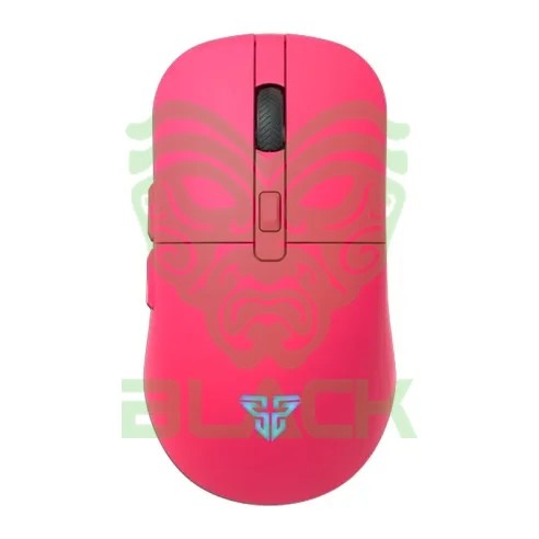 Mouse Inalámbrico Fantech Kanata Wg9rd Rosie - Pink 12000 Dpi 1000hz Tri-mode + Dock RGB