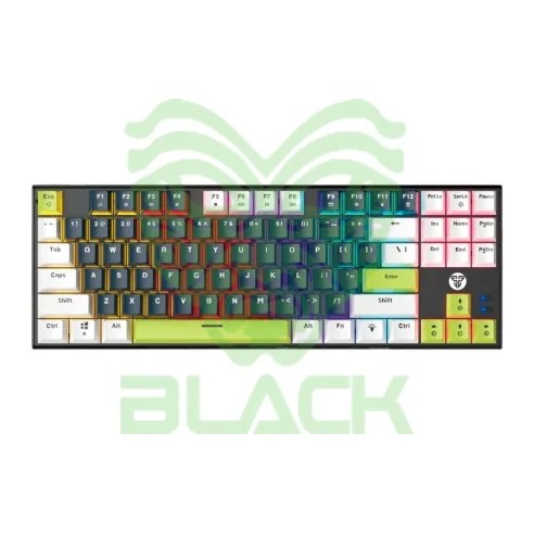 Teclado Mecánico Cableado Fantech Atom87s Mk877s Mori - Blue (rosie Switch) 80% Hot-swap RGB Usb-c