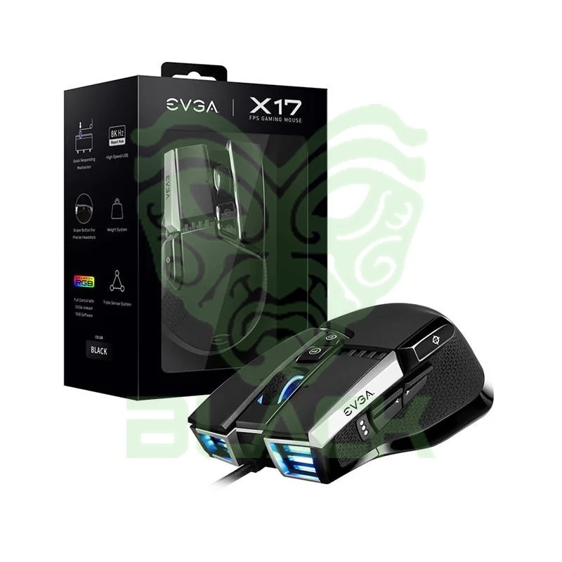 MOUSE EVGA X17 GAMING BLACK