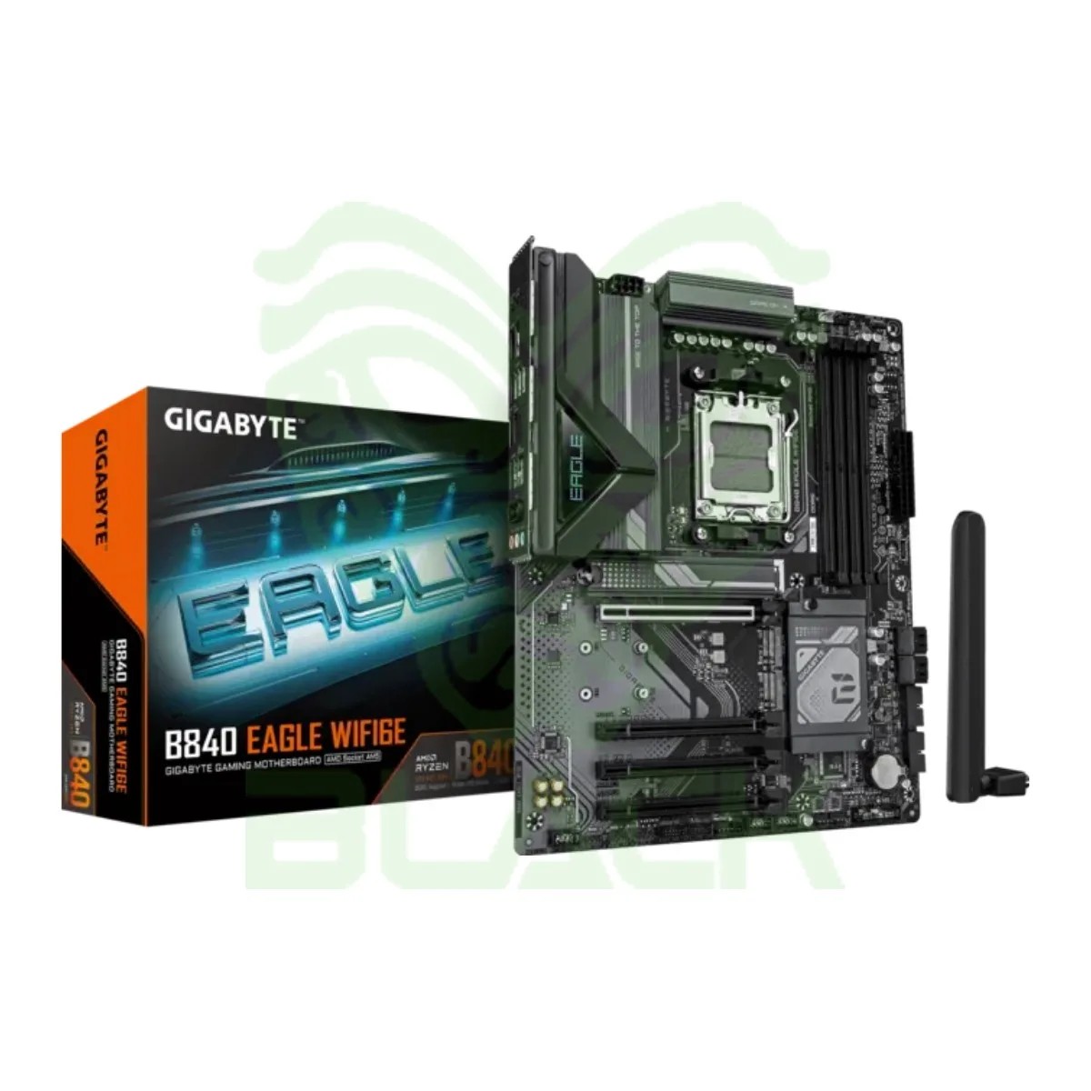 MOTHER GIGABYTE (AM5) B840 EAGLE WF6E DDR5 (SERIE 7000/8000/9000