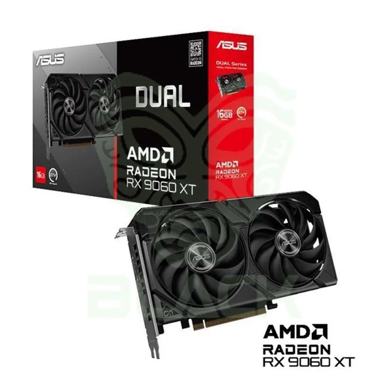 Placa De Video Rx 9060 Xt 16GB ASUS Dual ™ Gddr6
