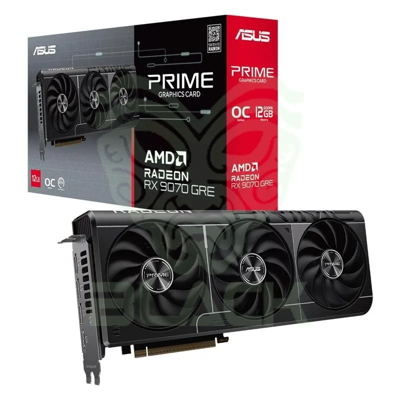 PLACA DE VIDEO ASUS PRIME RADEON™ RX 9070 GRE OC EDITION 12GB GDDR6