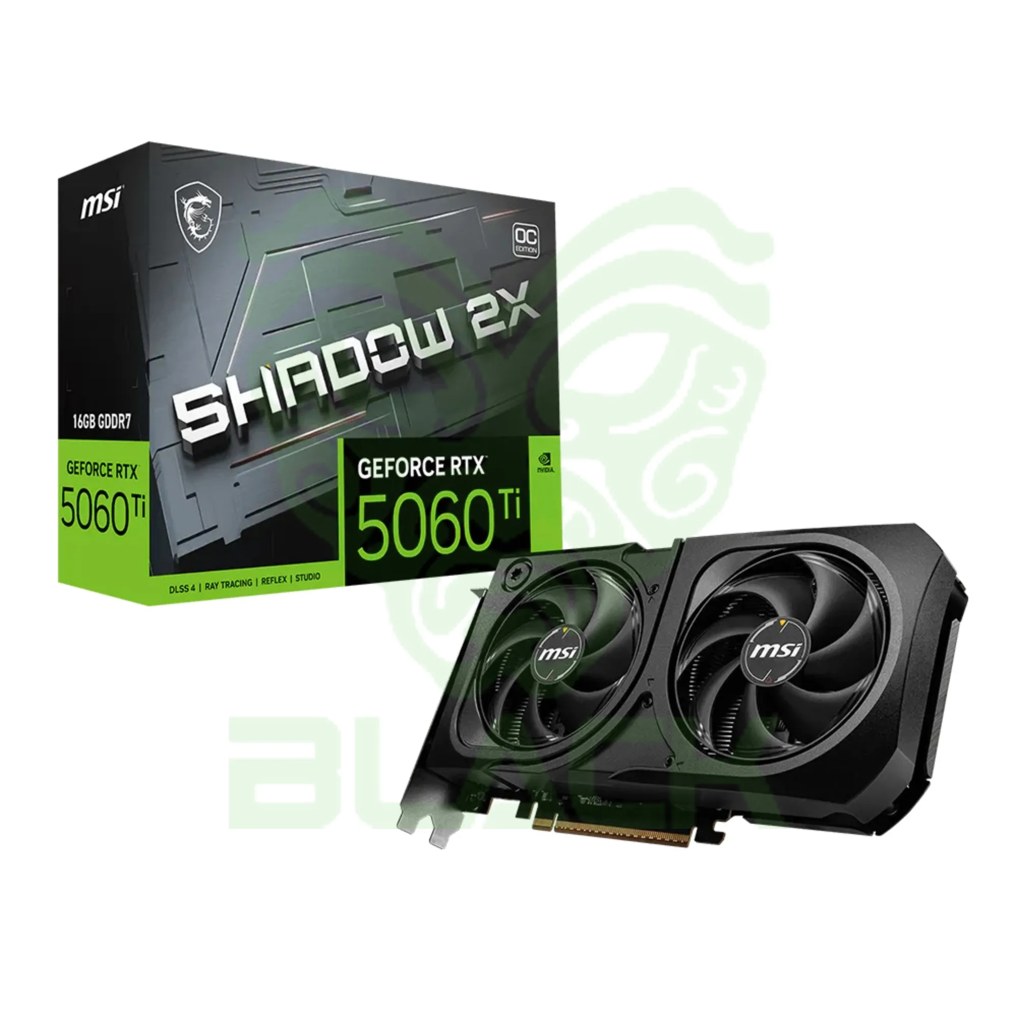 VGA 16GB Rtx 5060 Ti MSI Shadow 2x Plus