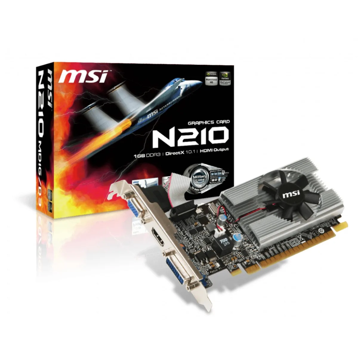 Placa De Video MSI Geforce Gt 210 1GB Lp DDR3