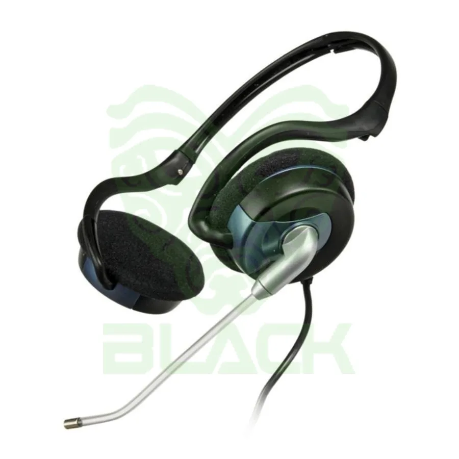 AURICULAR GENIUS (HS-300N) C/MIC NEGRO