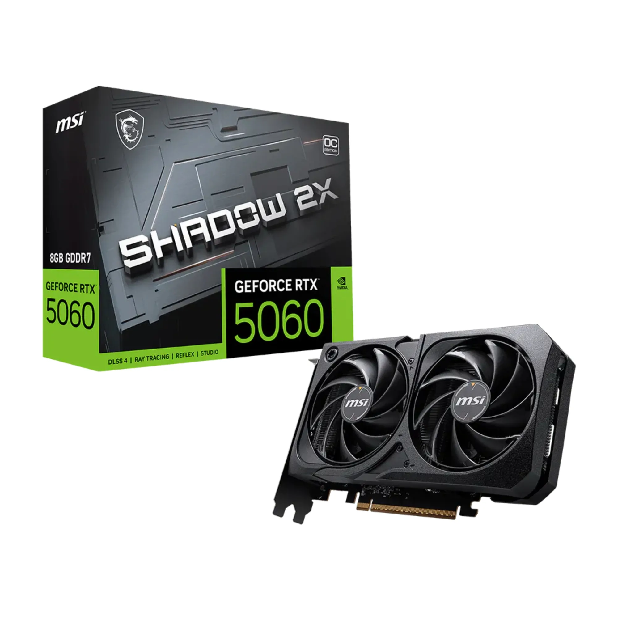 VGA 8GB RTX 5060 MSI SHADOW 2X OC
