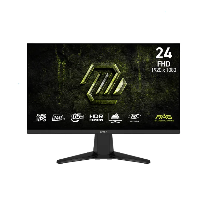 MONITOR 24" MSI MAG 245F FHD RAPID IPS 240HZ 0.5MS 2XHDMI + 1XDP (II)