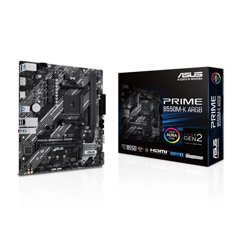 MOTHER ASUS (AM4) PRIME B550M-K ARGB