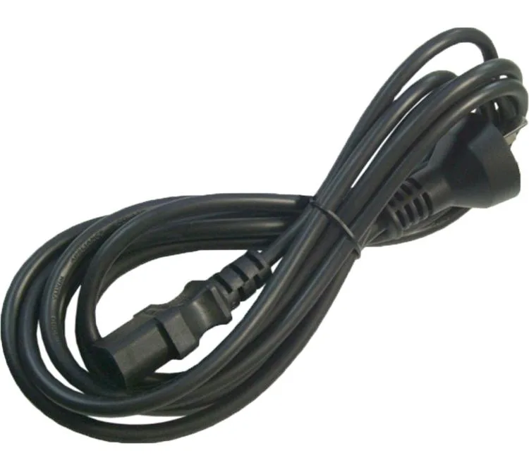 CABLE ALIMENTACION POWER INTERLOCK FUENTE PC 0,75MM 1,5MTS 100% COBRE CERTIFICADO IRAM