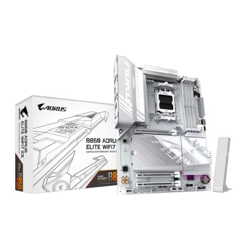 Mother Gigabyte (am5) B850 Aorus Elite WIFI 7 Ice DDR5
