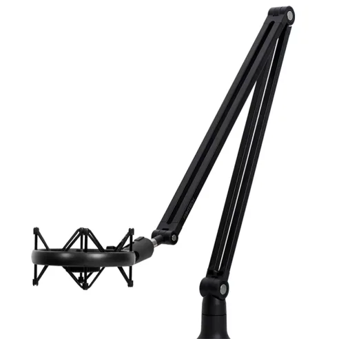 SOPORTE DE MICRÓFONO FANTECH AC902S BLACK BRAZO ARTICULADO P/ESCRITORIO